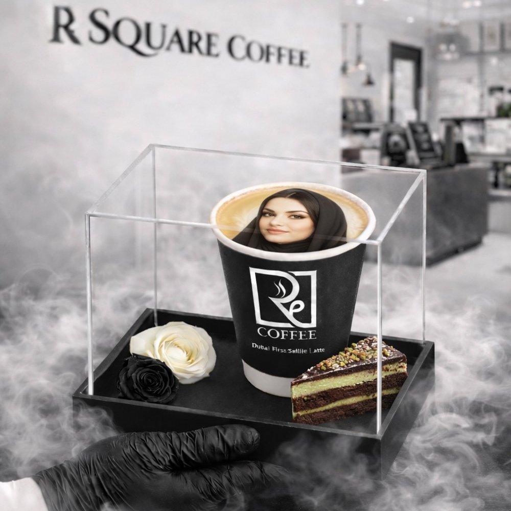 More Than a Coffee: Experiencing the R Square Signature – Dubai First Selfie Latte